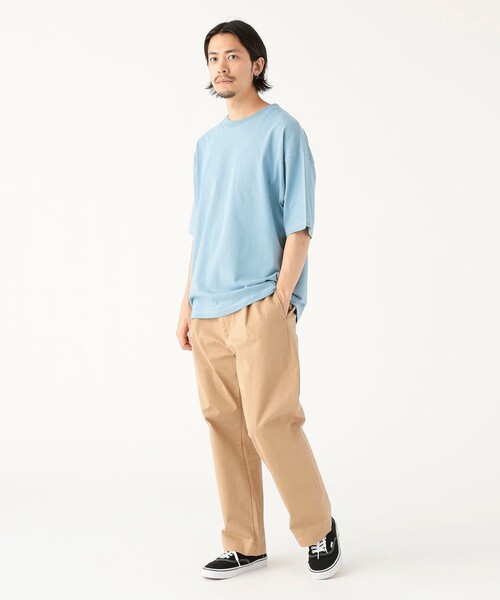 B:MING by BEAMS（ビーミングバイビームス）の「ヘビーウェイト ステッチ クルーネック Tシャツ（Tシャツ/カットソー・メンズ・サックスブルー/オフホワイト/ブラック・X-LARGE/LARGE/MEDIUM/SMALL）」の10枚目の写真