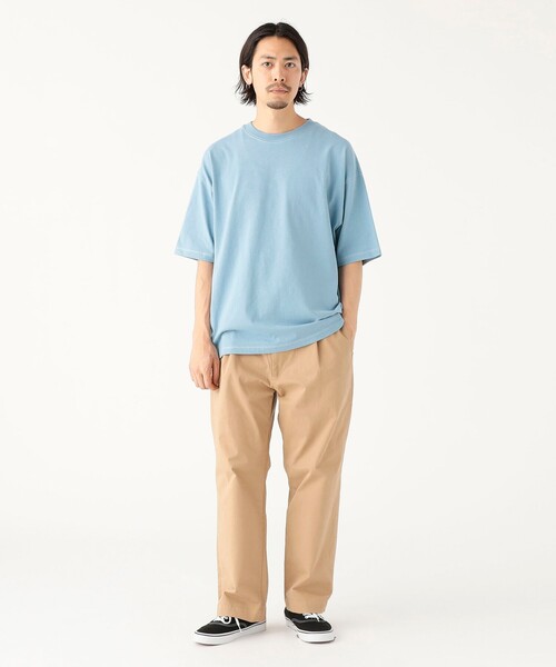 B:MING by BEAMS（ビーミングバイビームス）の「ヘビーウェイト ステッチ クルーネック Tシャツ（Tシャツ/カットソー・メンズ・サックスブルー/オフホワイト/ブラック・X-LARGE/LARGE/MEDIUM/SMALL）」の11枚目の写真