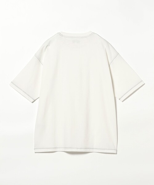 B:MING by BEAMS（ビーミングバイビームス）の「ヘビーウェイト ステッチ クルーネック Tシャツ（Tシャツ/カットソー・メンズ・サックスブルー/オフホワイト/ブラック・X-LARGE/LARGE/MEDIUM/SMALL）」の14枚目の写真