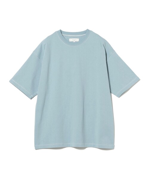 B:MING by BEAMS（ビーミングバイビームス）の「ヘビーウェイト ステッチ クルーネック Tシャツ（Tシャツ/カットソー・メンズ・サックスブルー/オフホワイト/ブラック・X-LARGE/LARGE/MEDIUM/SMALL）」の18枚目の写真