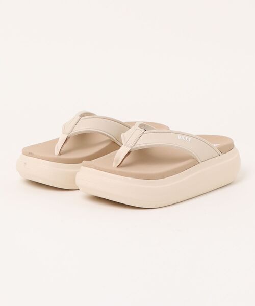 REEF(リーフ)の「CUSHION BONDIトングサンダル【REEF/リーフ】(サンダル・レディース・アイボリー・23.0cm/24.0cm/22.0cm)」の4枚目の写真