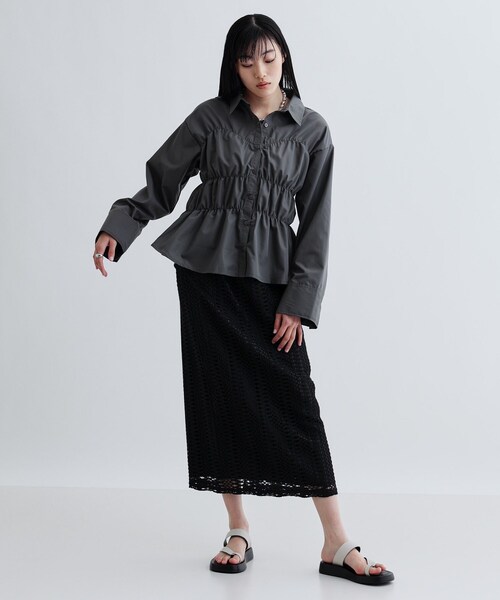 セール】【ZOZO限定】ブロードシャーリングシャツ（シャツ