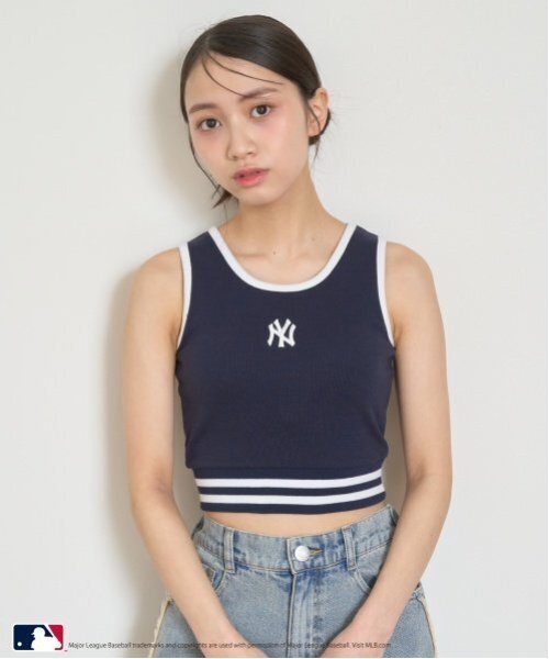 ♡ 紺 ♡ セール】【LTXC】【MLB】【吸水速乾/さらさら】カップつきタンク