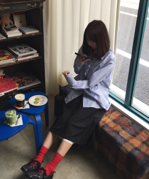 Judin(ジュディン)の「Rose motif button shirt【JD】(シャツ/ブラウス・レディース・ブルー・FREE)」の22枚目の写真
