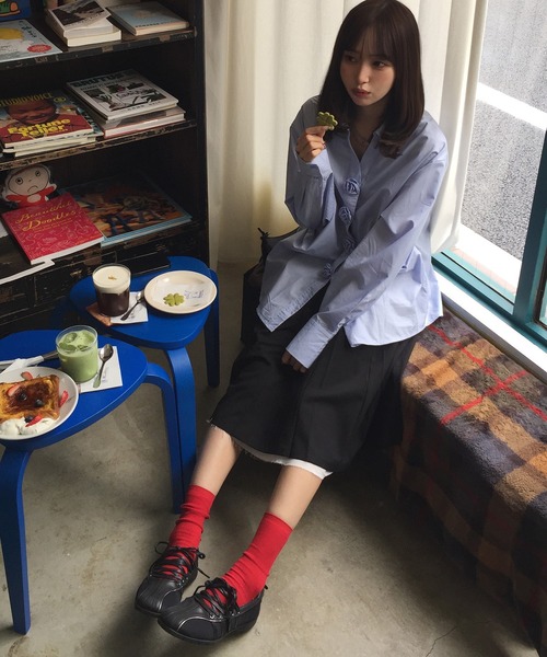 Judin(ジュディン)の「Rose motif button shirt【JD】(シャツ/ブラウス・レディース・ブルー・FREE)」の18枚目の写真