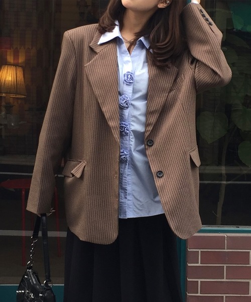 Judin(ジュディン)の「Rose motif button shirt【JD】(シャツ/ブラウス・レディース・ブルー・FREE)」の13枚目の写真