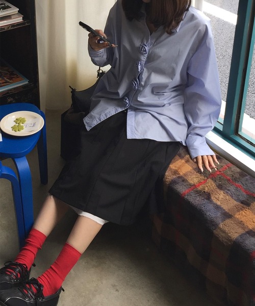 Judin(ジュディン)の「Rose motif button shirt【JD】(シャツ/ブラウス・レディース・ブルー・FREE)」の11枚目の写真