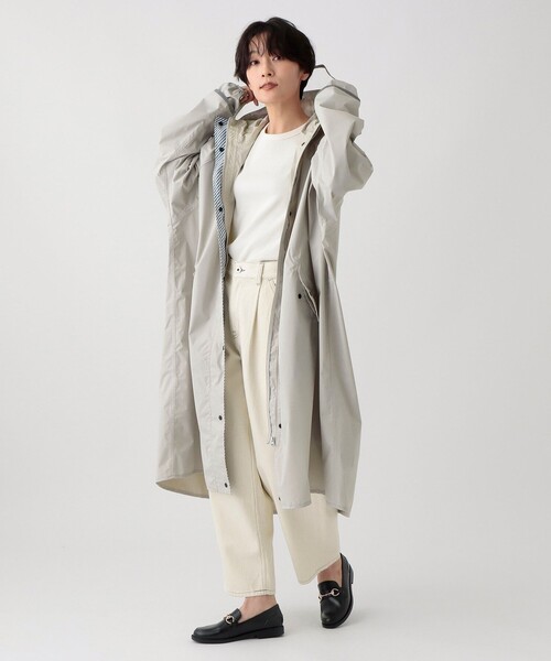 Afternoon Tea（アフタヌーンティー）の「テントラインレインコート（レインコート/ポンチョ・レディース・グレー・ONE SIZE）」の6枚目の写真