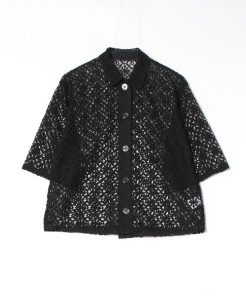 HELIOPOLE（エリオポール）の「LACE CUBAN SHIRT（シャツ