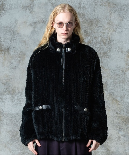 Rabbit Fur Jacket / ラビットファージャケット（ブルゾン）｜glamb