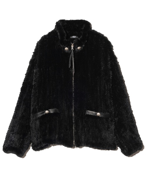 Rabbit Fur Jacket / ラビットファージャケット（ブルゾン）｜glamb