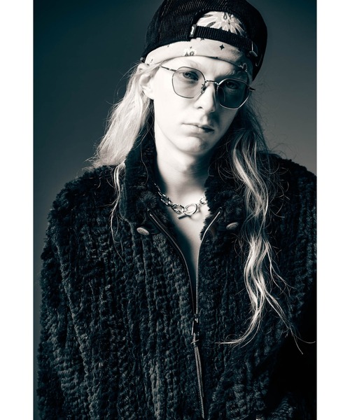 glamb(グラム)の「Rabbit Fur Jacket / ラビットファージャケット(ブルゾン・メンズ・ブラウン/ブラック・M/L)」の14枚目の写真