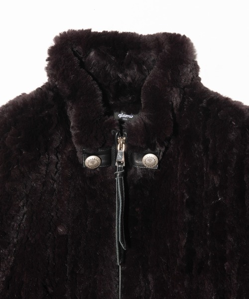 Rabbit Fur Jacket / ラビットファージャケット（ブルゾン）｜glamb
