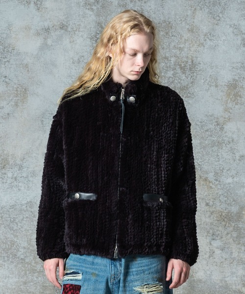 Rabbit Fur Jacket / ラビットファージャケット（ブルゾン）｜glamb