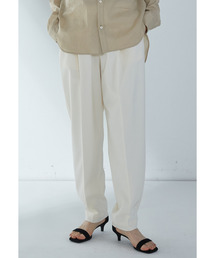 1er Arrondissement｜プルミエ アロンディスモンのパンツ（ホワイト