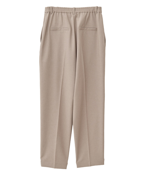 1er Arrondissement（プルミエアロンディスモン）の「【富岡佳子×1er Arrondissement】ワンタックイージースラックス（その他パンツ・レディース・モカ/オフホワイト/ブラック系その他3・36/38）」の7枚目の写真