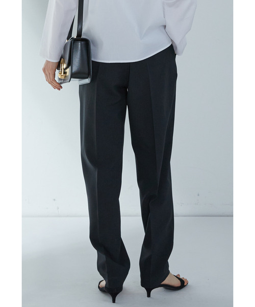 1er Arrondissement（プルミエアロンディスモン）の「【富岡佳子×1er Arrondissement】ワンタックイージースラックス（その他パンツ・レディース・モカ/オフホワイト/ブラック系その他3・36/38）」の22枚目の写真