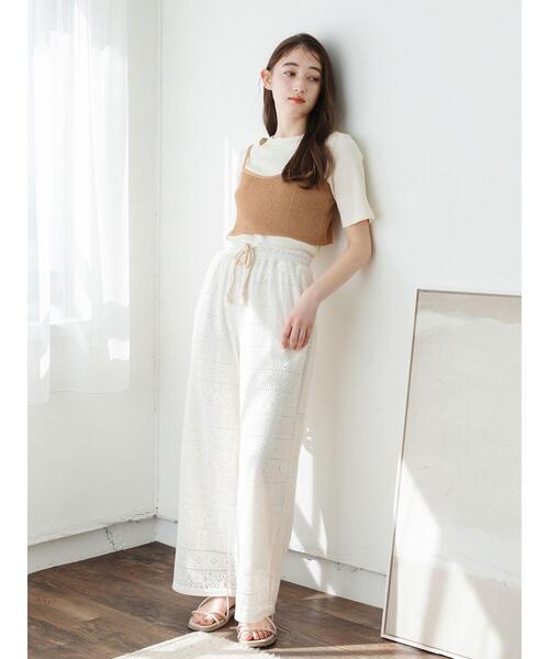 so4u（ソーフォーユー）の「カットアウトカットソー（Tシャツ/カットソー・レディース・キナリ/ブラウン・F）」の7枚目の写真
