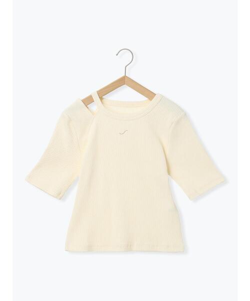 so4u（ソーフォーユー）の「カットアウトカットソー（Tシャツ/カットソー・レディース・キナリ/ブラウン・F）」の17枚目の写真