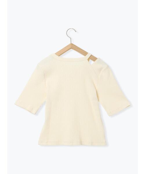 so4u（ソーフォーユー）の「カットアウトカットソー（Tシャツ/カットソー・レディース・キナリ/ブラウン・F）」の18枚目の写真