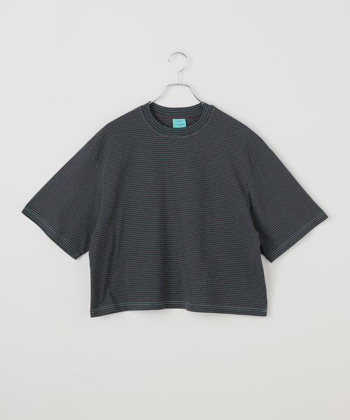 tシャツ 別注「YONETOMI/ヨネトミ」G.D BORDER BIGTシャツ レディース Yonetomi NEW BASIC tシャツ 別注「YONETOMI/ヨネトミ」G.D