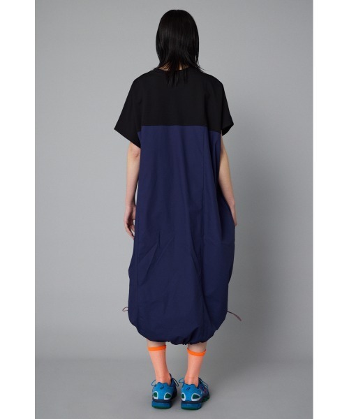HeRIN.CYE（ヘリンドットサイ）の「Docking big one piece　　ドッキングビッグワンピース（ワンピース・レディース・グリーン/ネイビー/ブラック・36/38）」の9枚目の写真