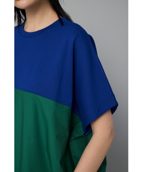HeRIN.CYE（ヘリンドットサイ）の「Docking big one piece　　ドッキングビッグワンピース（ワンピース・レディース・グリーン/ネイビー/ブラック・36/38）」の17枚目の写真