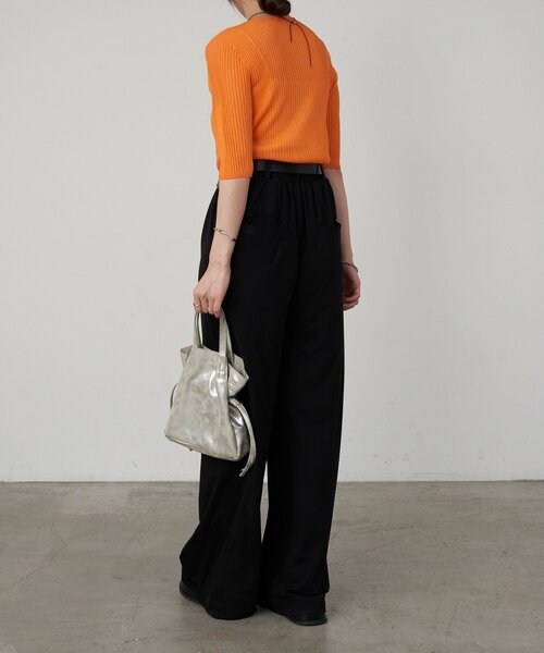 SHENERY（シーナリー）の「《3サイズ展開》ハイウエストタックワイドパンツ（その他パンツ・レディース・ブラック/グレー/ライトグレー・38/34/36）」の18枚目の写真