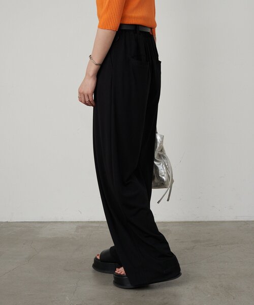 SHENERY（シーナリー）の「《3サイズ展開》ハイウエストタックワイドパンツ（その他パンツ・レディース・ブラック/グレー/ライトグレー・38/34/36）」の12枚目の写真