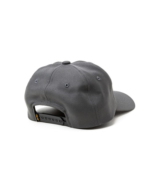 CALEE（キャリー）の「P/T CAL NT LOGO CAP（キャップ・メンズ・チャコールグレー/ブラック・FREE）」の4枚目の写真