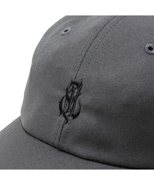 CALEE（キャリー）の「P/T CAL NT LOGO CAP（キャップ・メンズ・チャコールグレー/ブラック・FREE）」の5枚目の写真