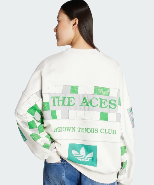 adidas（アディダス）の「adidas ARCHIVE COURT SWEATSHIRT