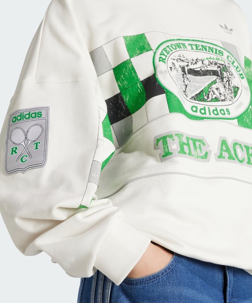 adidas ARCHIVE COURT SWEATSHIRT / アディダス アーカイブ