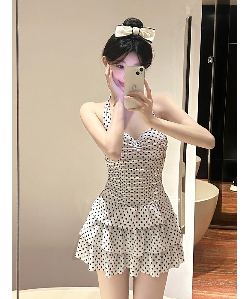カラー クラック プリント スカート ビキニ 楽天市場】【処分特価】 水着 レディース 花柄フリルスカート