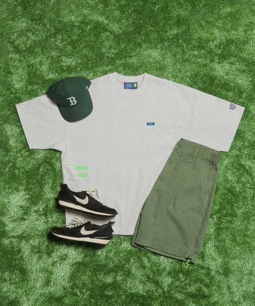 GEORGE'S(ジョージズ)の「ギミックプリントTシャツ(Tシャツ/カットソー・メンズ・ホワイト/ブラック/杢グレー・MEDIUM/LARGE)」の2枚目の写真