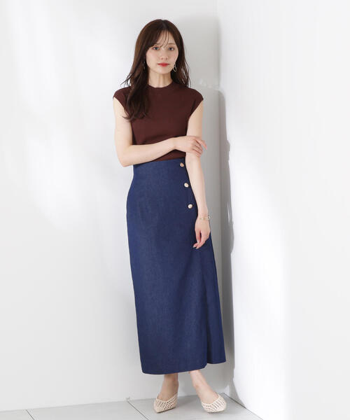 PROPORTION BODY DRESSING（プロポーションボディドレッシング）の「ボトルネックリブニット / 1215270604（ニット/セーター・レディース・ブラウン/ホワイト系その他/ブラック・FREE）」の14枚目の写真