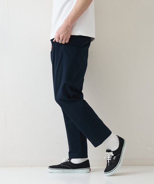 Blue Standard (ブルースタンダード)の「【Blue Standard:ブルースタンダード】エアースルーテック 快適メッシュ素材イージーパンツ 通気性 吸水速乾 全方向ストレッチ クールビズ オフィスカジュアル(その他パンツ・メンズ・カーキ/ブラック/ネイビー・MEDIUM/LARGE/X-LARGE)」の18枚目の写真