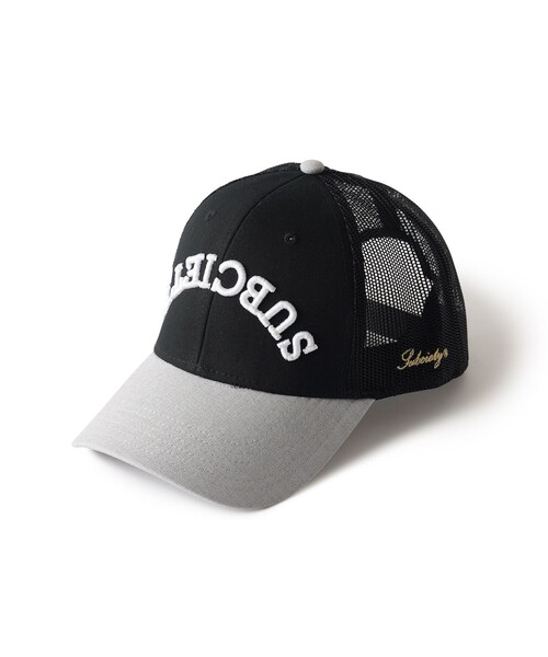 Subciety(サブサエティ)の「Inverted trucker cap(キャップ・メンズ・グリーン/ネイビー/ブラック・FREE)」の13枚目の写真