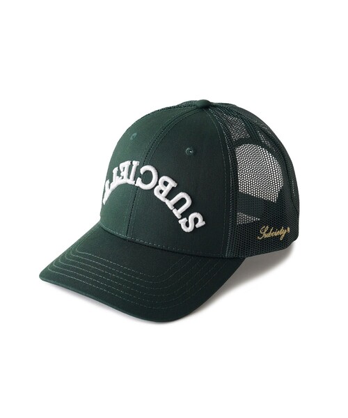 Subciety(サブサエティ)の「Inverted trucker cap(キャップ・メンズ・グリーン/ネイビー/ブラック・FREE)」の17枚目の写真