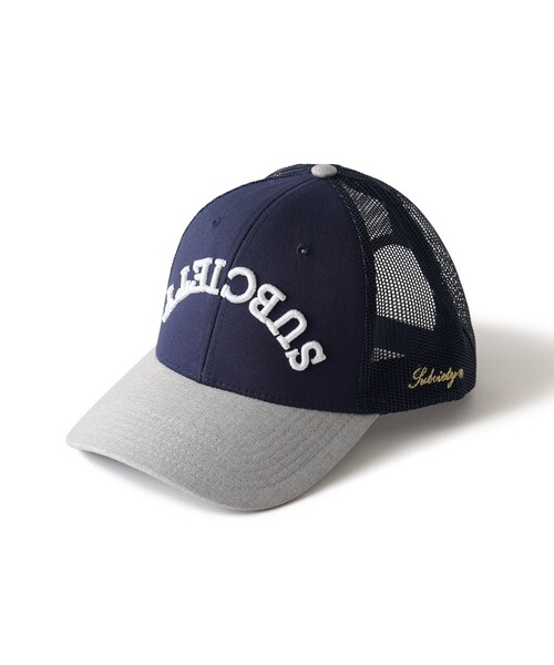Subciety(サブサエティ)の「Inverted trucker cap(キャップ・メンズ・グリーン/ネイビー/ブラック・FREE)」の21枚目の写真