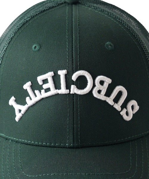 Subciety（サブサエティ）の「Inverted trucker cap（キャップ・メンズ・グリーン/ネイビー/ブラック・FREE）」の12枚目の写真