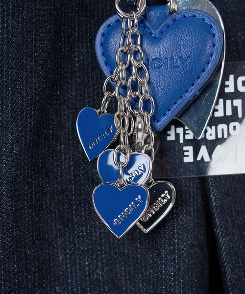 HEART MOTIF KEYRING 2 / ハートモチーフキーリング2
