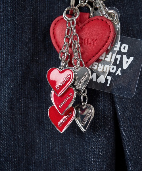 HEART MOTIF KEYRING 2 / ハートモチーフキーリング2