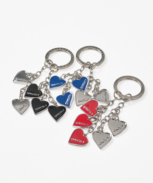 everyone rubber keychain Heart 2個セット HEART MOTIF KEYRING 2 / ハートモチーフキーリング2