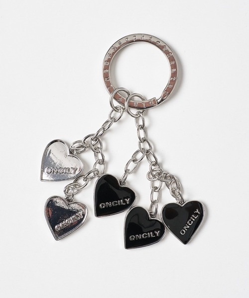 ONCILY(オンシェリー)の「HEART MOTIF KEYRING 2 / ハートモチーフキーリング2(キーホルダー・メンズ・ブルー/レッド/ブラック・FREE)」の18枚目の写真