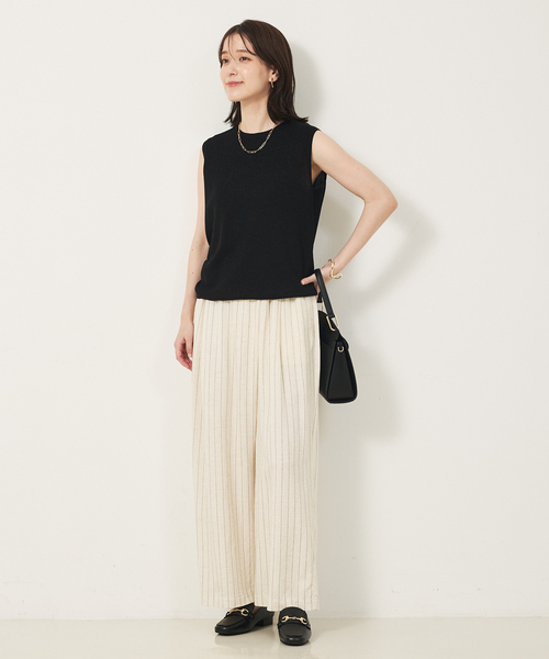 abahouse mavie（アバハウスマヴィ）の「ウォッシャブルラメノースリプルオーバー（ニット/セーター・レディース・アイボリー/ブラック/ブルー・フリー）」の19枚目の写真