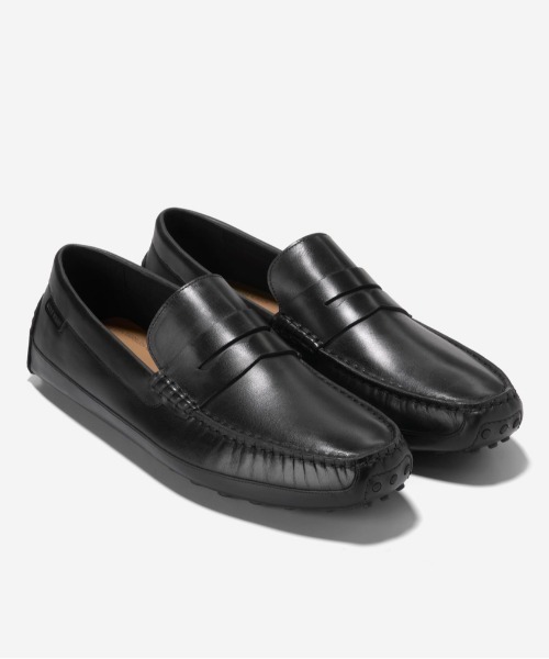 COLE HAAN(コールハーン)の「デイビス グランド ペニードライビング ローファー mens(スリッポン・メンズ・ブラック・8/8.5/9/7.5)」の2枚目の写真