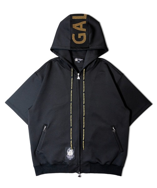 GALFY(ガルフィー)の「【別注】GA×GALFY-GILAGILAガリスロゴセットアップ(パーカー・メンズ・ブラック/カーキ/ホワイト・L/XL)」の7枚目の写真