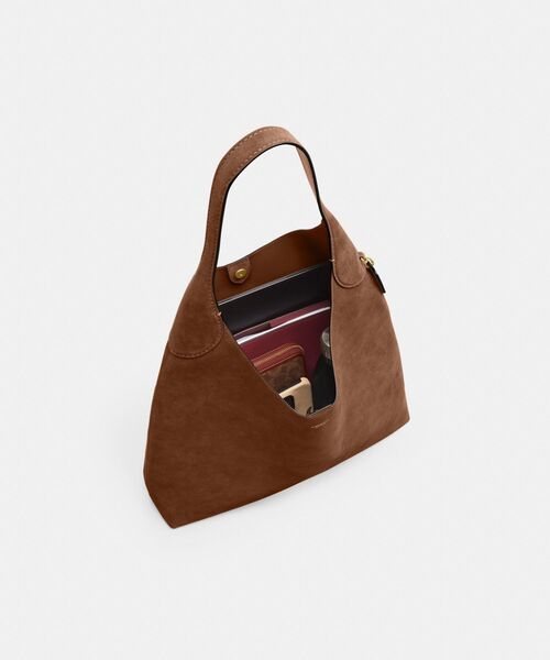 COACH コーチ ショルダーバッグ ワンショルダー ホーボー ブラウン 茶色 コーチ ショルダーバッグ ワンショルダー ブラウン ソーホー