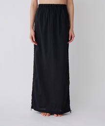 enof 黒ロングスカート 02 ace long skirt｜ENOF(イナフ)公式通販